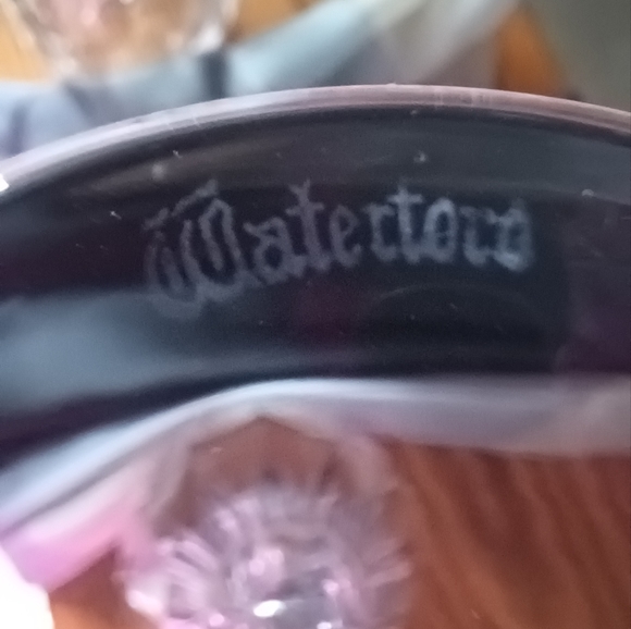 EUC Waterford CLARA Pattern Crystal Champagne Flutes - Set of 2 - Picture 7 of 10